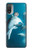 W3878 Dolphin Hard Case and Leather Flip Case For Motorola Moto E20,E30,E40