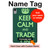 W3862 Keep Calm and Trade On Tablet Hard Case For iPad mini 6, iPad mini (2021)