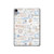 W3903 Travel Stamps Tablet Hard Case For iPad mini 6, iPad mini (2021)