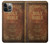 W2890 Holy Bible 1611 King James Version Hard Case and Leather Flip Case For iPhone 14 Pro