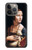 W3471 Lady Ermine Leonardo da Vinci Hard Case and Leather Flip Case For iPhone 14 Pro