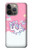 W3518 Unicorn Cartoon Hard Case and Leather Flip Case For iPhone 14 Pro