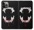 W3527 Vampire Teeth Bloodstain Hard Case and Leather Flip Case For iPhone 14 Pro