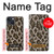 W3389 Seamless Snake Skin Pattern Graphic Hard Case and Leather Flip Case For iPhone 14 Plus