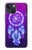 W3484 Cute Galaxy Dream Catcher Hard Case and Leather Flip Case For iPhone 14 Plus