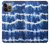 W3671 Blue Tie Dye Hard Case and Leather Flip Case For iPhone 14 Pro Max