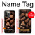 W3840 Dark Chocolate Milk Chocolate Lovers Hard Case and Leather Flip Case For iPhone 14 Pro Max