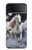 W0246 White Horse Hard Case For Samsung Galaxy Z Flip 4