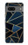 W3479 Navy Blue Graphic Art Hard Case and Leather Flip Case For Google Pixel 7