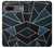 W3479 Navy Blue Graphic Art Hard Case and Leather Flip Case For Google Pixel 7