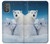 W0285 Polar Bear Family Arctic Hard Case and Leather Flip Case For Motorola Moto G Power 2022, G Play 2023