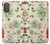 W2179 Flower Floral Vintage Art Pattern Hard Case and Leather Flip Case For Motorola Moto G Power 2022, G Play 2023