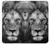 W3372 Lion Face Hard Case and Leather Flip Case For Motorola Moto G Power 2022, G Play 2023