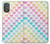 W3499 Colorful Heart Pattern Hard Case and Leather Flip Case For Motorola Moto G Power 2022, G Play 2023