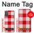 W3535 Red Gingham Hard Case and Leather Flip Case For Motorola Moto G Power 2022, G Play 2023