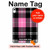 W3091 Pink Plaid Pattern Tablet Hard Case For iPad 10.9 (2022)