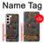 W3815 Psychedelic Art Hard Case and Leather Flip Case For Samsung Galaxy S23