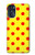 W3526 Red Spot Polka Dot Hard Case and Leather Flip Case For Motorola Moto G 5G (2023)