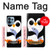 W2631 Cute Baby Penguin Hard Case and Leather Flip Case For Motorola Edge+ (2023), X40, X40 Pro, Edge 40 Pro