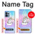 W3256 Cute Unicorn Cartoon Hard Case and Leather Flip Case For Motorola Edge+ (2023), X40, X40 Pro, Edge 40 Pro