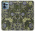 W3792 William Morris Hard Case and Leather Flip Case For Motorola Edge+ (2023), X40, X40 Pro, Edge 40 Pro