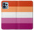 W3887 Lesbian Pride Flag Hard Case and Leather Flip Case For Motorola Edge+ (2023), X40, X40 Pro, Edge 40 Pro