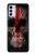 W3848 United Kingdom Flag Skull Hard Case and Leather Flip Case For Motorola Moto G42