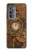 W3401 Clock Gear Steampunk Hard Case and Leather Flip Case For Motorola Edge (2022)
