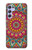 W3694 Hippie Art Pattern Hard Case and Leather Flip Case For Samsung Galaxy A54 5G