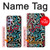 W3712 Pop Art Pattern Hard Case and Leather Flip Case For Samsung Galaxy A54 5G