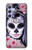 W3821 Sugar Skull Steam Punk Girl Gothic Hard Case and Leather Flip Case For Samsung Galaxy A54 5G