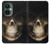 W1107 Skull Face Grim Reaper Hard Case and Leather Flip Case For OnePlus Nord CE 3 Lite, Nord N30 5G