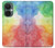 W2945 Colorful Watercolor Hard Case and Leather Flip Case For OnePlus Nord CE 3 Lite, Nord N30 5G