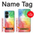 W2945 Colorful Watercolor Hard Case and Leather Flip Case For OnePlus Nord CE 3 Lite, Nord N30 5G