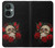 W3753 Dark Gothic Goth Skull Roses Hard Case and Leather Flip Case For OnePlus Nord CE 3 Lite, Nord N30 5G