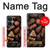 W3840 Dark Chocolate Milk Chocolate Lovers Hard Case and Leather Flip Case For OnePlus Nord CE 3 Lite, Nord N30 5G