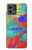 W2942 Brush Stroke Painting Hard Case and Leather Flip Case For Motorola Moto G Stylus 5G (2023)