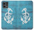 W3053 Marine Anchor Blue Hard Case and Leather Flip Case For Motorola Moto G Stylus 5G (2023)