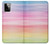 W3507 Colorful Rainbow Pastel Hard Case and Leather Flip Case For Motorola Moto G Power (2023) 5G