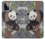 W3793 Cute Baby Panda Snow Painting Hard Case and Leather Flip Case For Motorola Moto G Power (2023) 5G