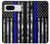 W3244 Thin Blue Line USA Hard Case and Leather Flip Case For Google Pixel 8