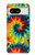 W3459 Tie Dye Hard Case and Leather Flip Case For Google Pixel 8