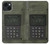 W3959 Military Radio Graphic Print Hard Case and Leather Flip Case For iPhone 14 Plus
