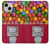 W3938 Gumball Capsule Game Graphic Hard Case and Leather Flip Case For iPhone 13