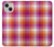 W3941 LGBT Lesbian Pride Flag Plaid Hard Case and Leather Flip Case For iPhone 13