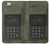 W3959 Military Radio Graphic Print Hard Case and Leather Flip Case For iPhone 6 6S