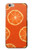 W3946 Seamless Orange Pattern Hard Case and Leather Flip Case For iPhone 6 Plus, iPhone 6s Plus