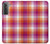 W3941 LGBT Lesbian Pride Flag Plaid Hard Case and Leather Flip Case For Samsung Galaxy S21 5G