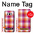 W3941 LGBT Lesbian Pride Flag Plaid Hard Case and Leather Flip Case For Samsung Galaxy S8