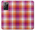 W3941 LGBT Lesbian Pride Flag Plaid Hard Case and Leather Flip Case For Samsung Galaxy Note 20 Ultra, Ultra 5G